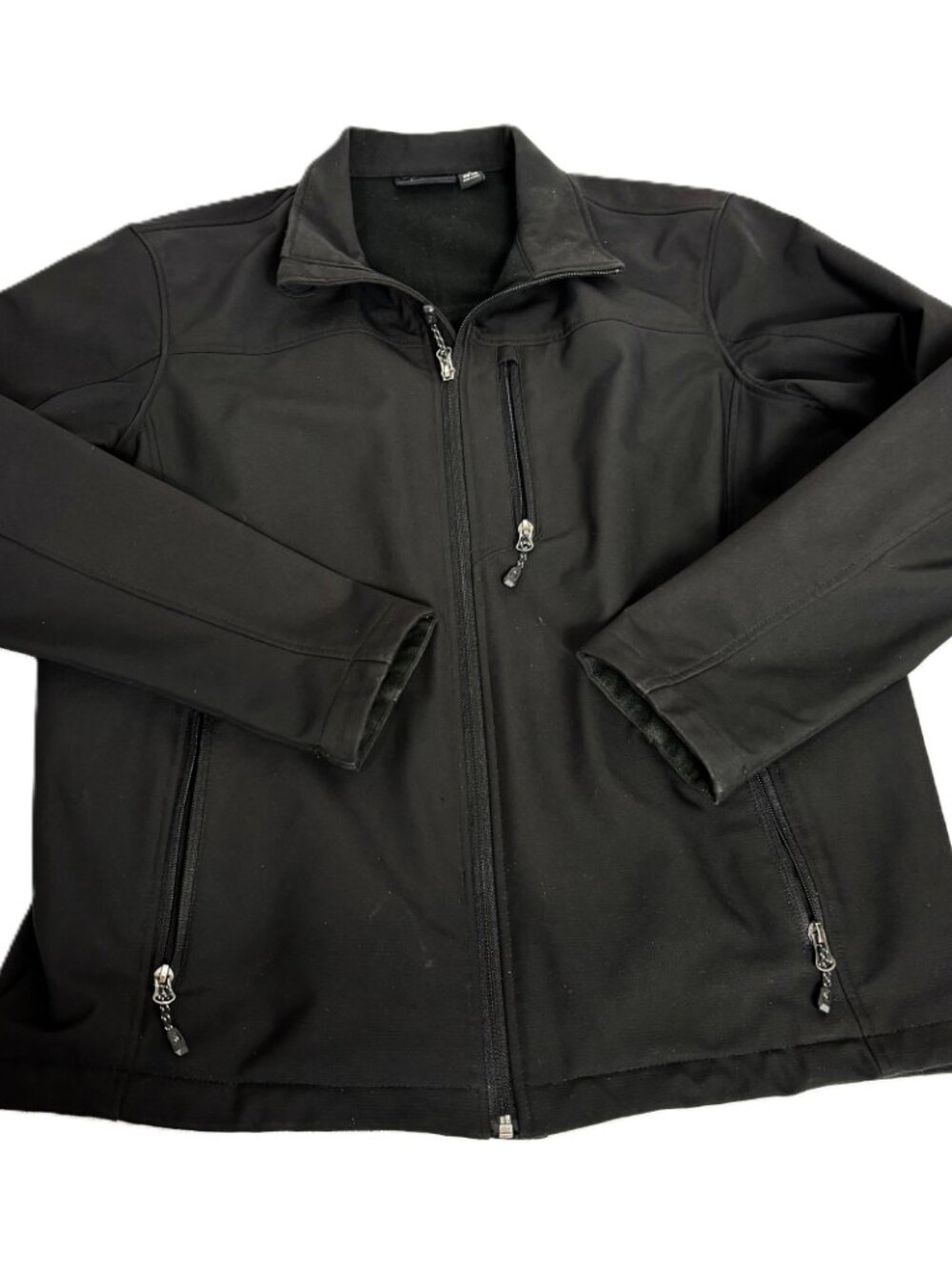 Swiss Tech Black Softshell Lightweight Jacket Sz Medium (38-40)